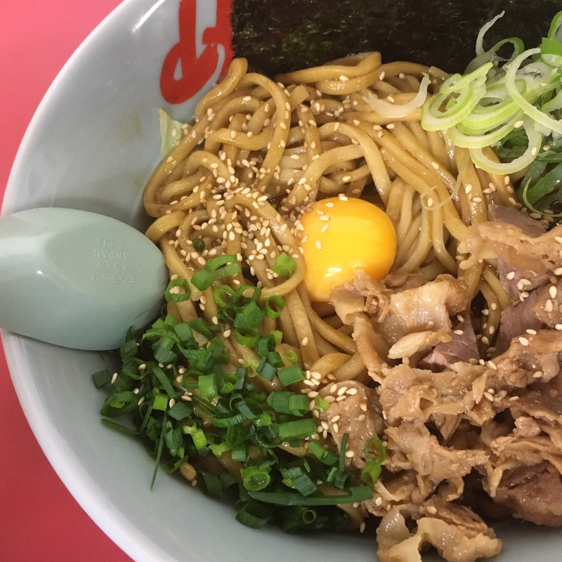 特製まぜそば(ラーメン山岡家 狸小路4丁目店)