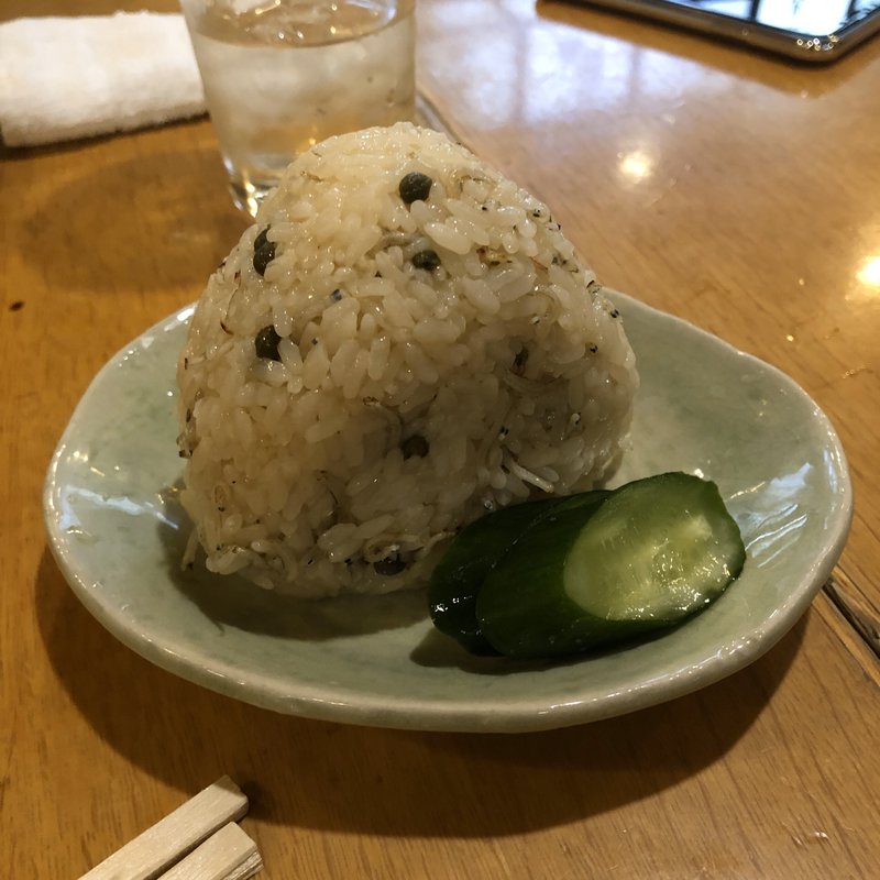 ジャコおにぎり(宿場)