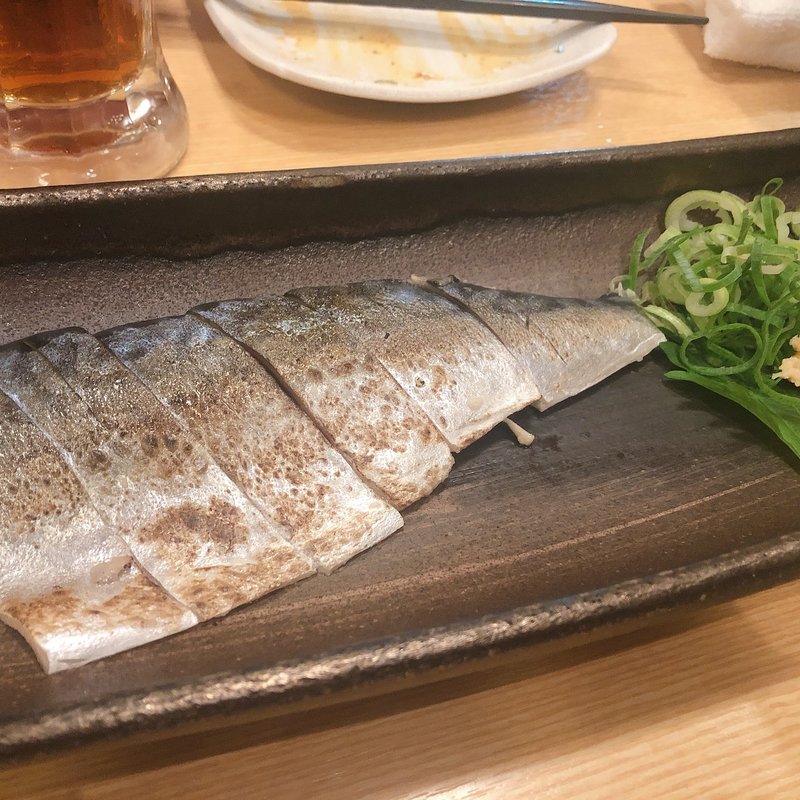 炙りしめ鯖(魚頂点酒場まつり)