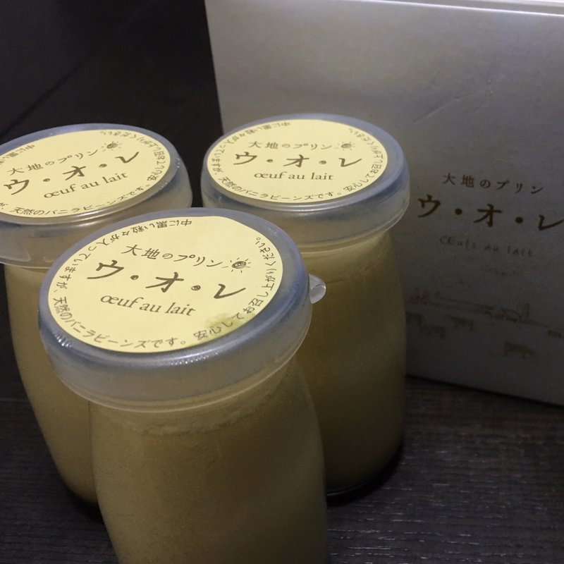 大地のプリンウオレ(3本箱入)(テラ・セゾン エキュート品川サウス店)