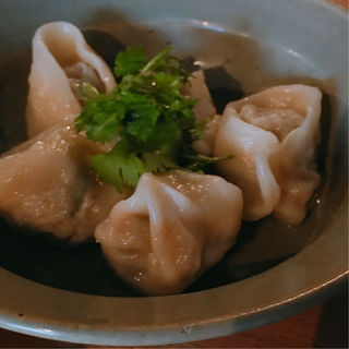 水餃子定食(根々)