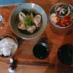 水餃子定食(根々)