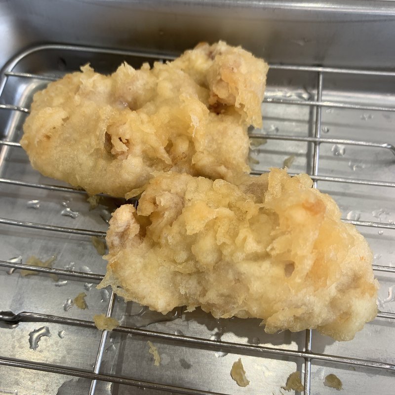 とり天定食（小めし）(天ぷらのひらお 久山店)