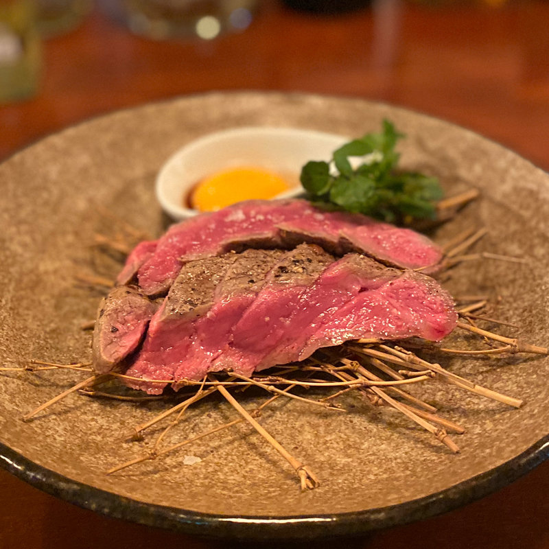 熟成30日ランプステーキ(マチヤ熟成uro)