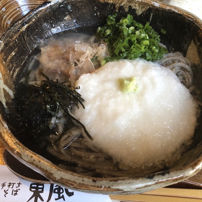 釜揚げとろろ蕎麦(東風 （こち）)
