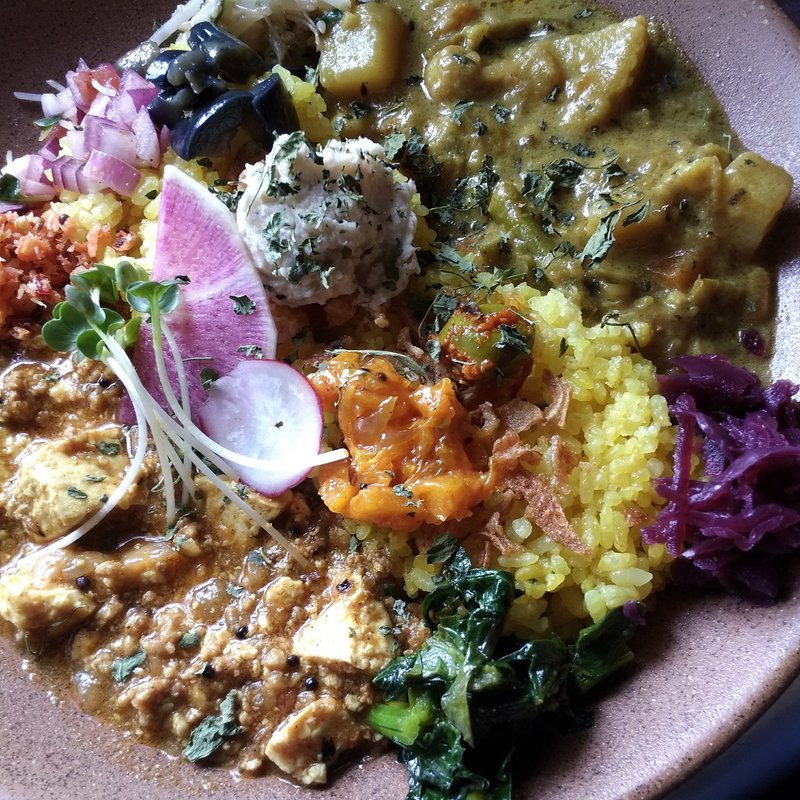 アドゥマン通常営業メニュー1(アジアごはんとスパイスカレー アドゥマン )