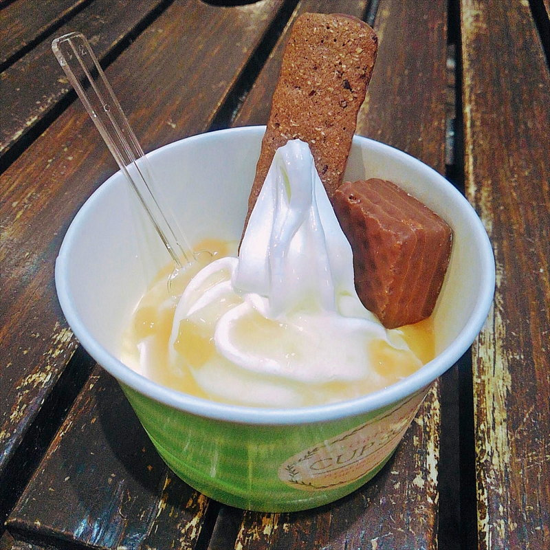 果樹ソフト　白桃(あ・ら・伊達な道の駅　ロイズコーナー)