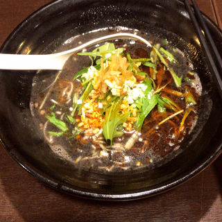 黒ごま担々麺(中華屋 天風 天神町店)