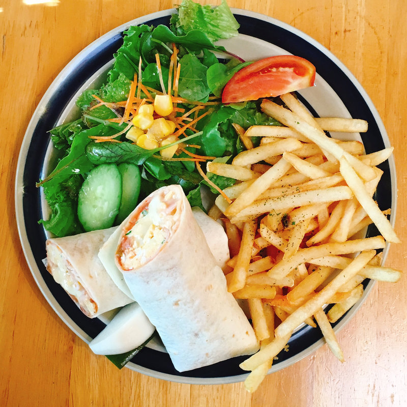 ラップセット（オムレツサルサラップ）(CAFE&BAR ELK)