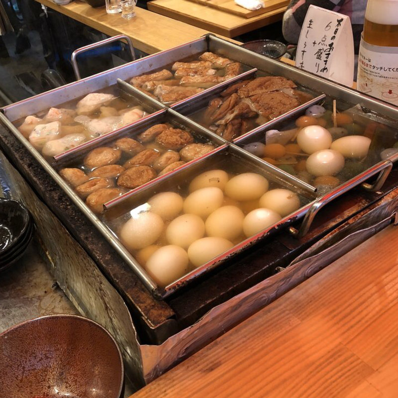 おまかせ5品(小田原おでん本店)