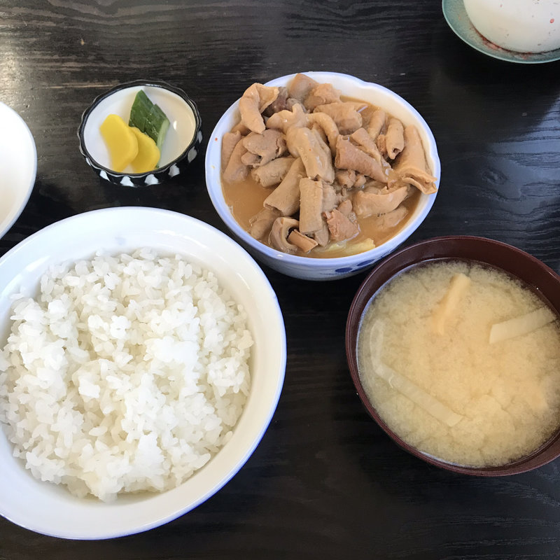 もつ煮定食(まつうら食堂 )
