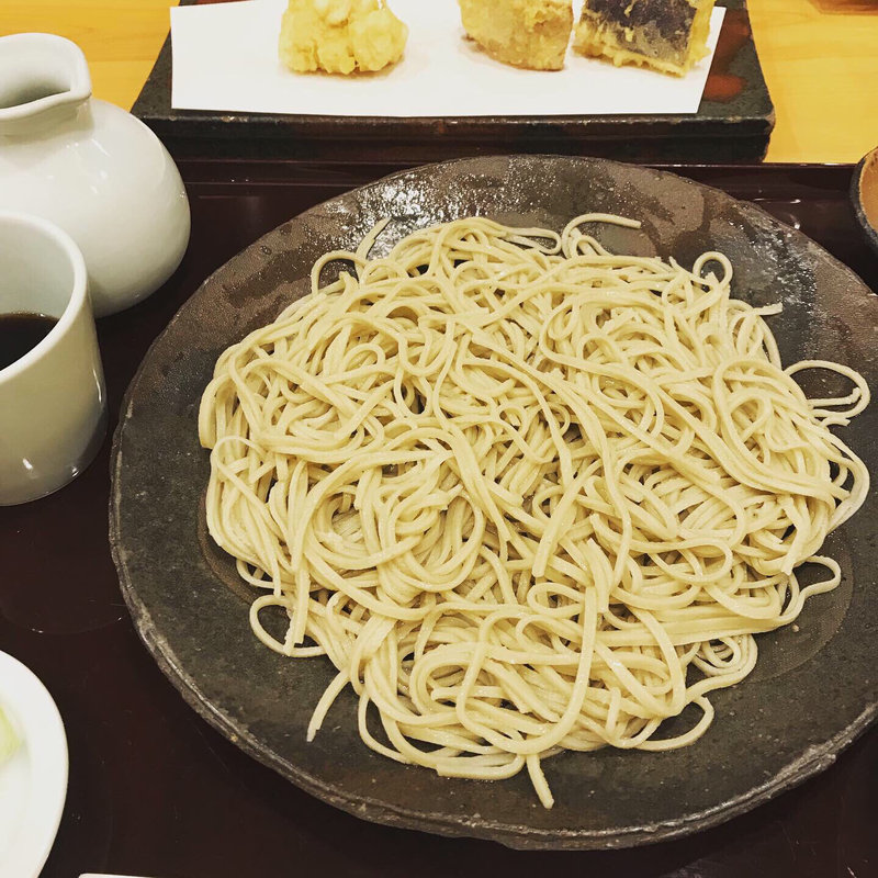 天せいろ蕎麦（白子）(手打蕎麦 松竹庵 ます川)