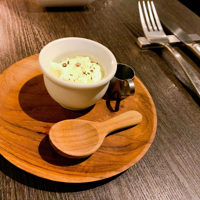 ヒヨコ豆ヨーグルトのブランマンジェ(アロッサ　渋谷)