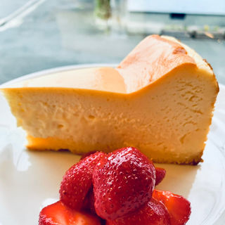 チーズケーキ(ドリンクセット)(Kew)