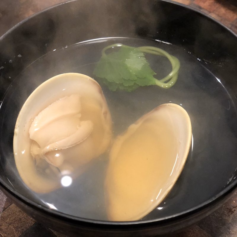 蛤のお吸い物(すし道場 桑名店 )