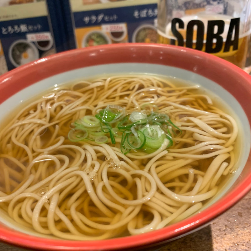 かけそば(コチソバ )