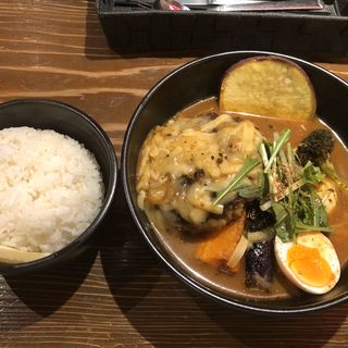チキンカレーえびスープ(奥芝商店 駅前 創成寺 )