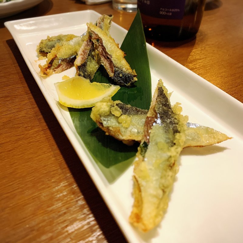 サンマしそ揚(いずみ田 中目黒店 （はかたいずみだ）)