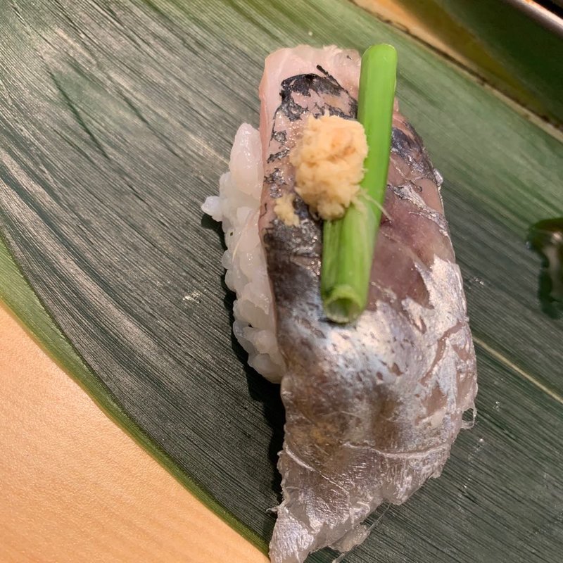 真あじ(仙令鮨 仙台駅３階店)