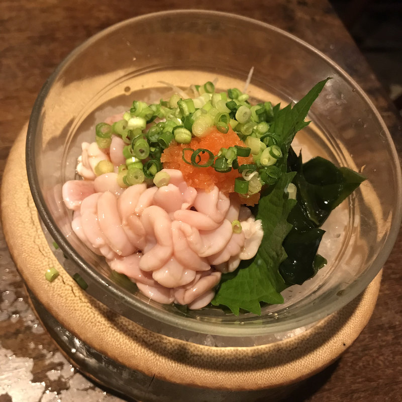白子ポン酢(魚屋 豪椀)