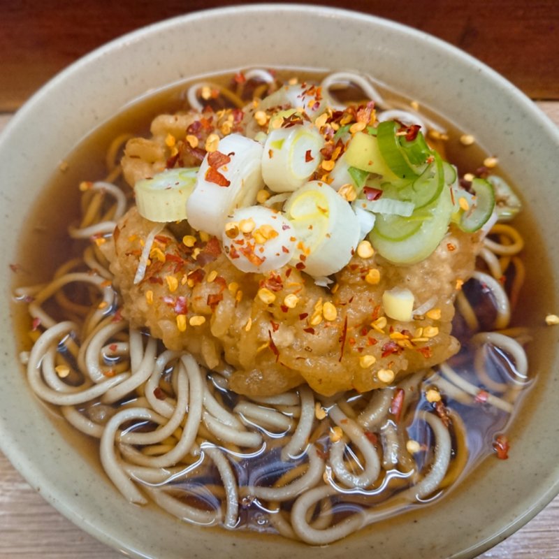 いかゲソそば(六文そば処 浜松町１丁目店 )