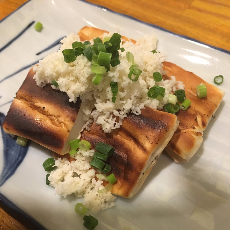 炙りはんぺん山ワサビぶっかけ(マルイチ商店)