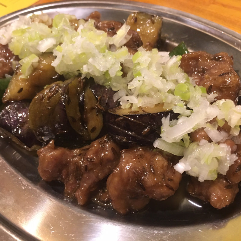 ラムのクミン炒め(マルイチ商店)