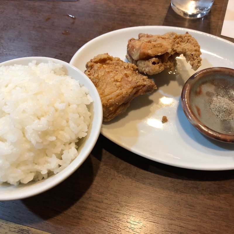 から揚げセット(一刀流らーめん )