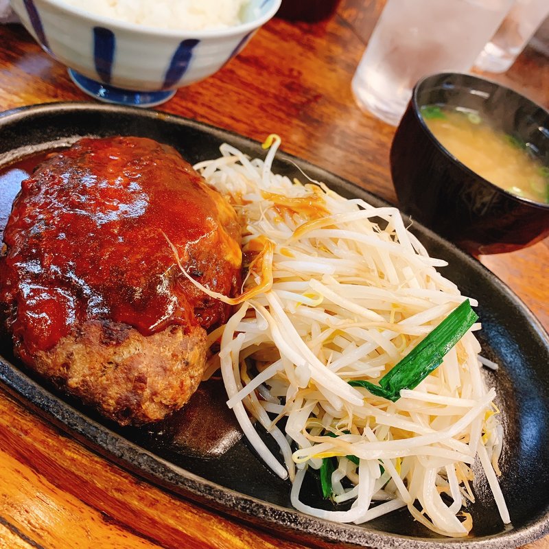 ハンバーグ(グリル光陽)