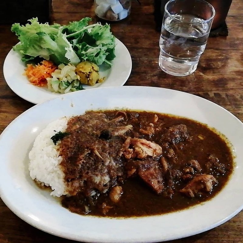 チキンカレーセット(Cafe Vogue Ruby)