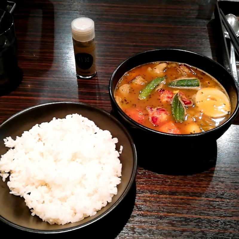 ローストチキンスープカレー(カレーハウスCoCo壱番屋 東新宿駅前店)