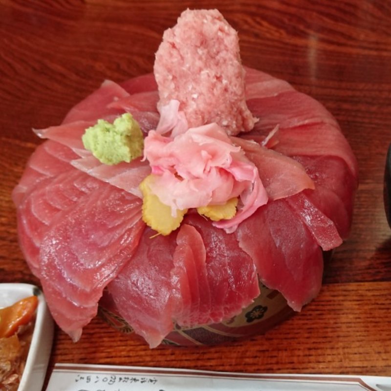 鉄火丼1,5倍(竹寿司)