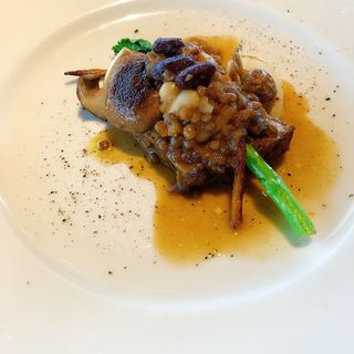 黒豚バラといんげん豆とレンズ豆のカスレ(ソル・ポニエンテ )