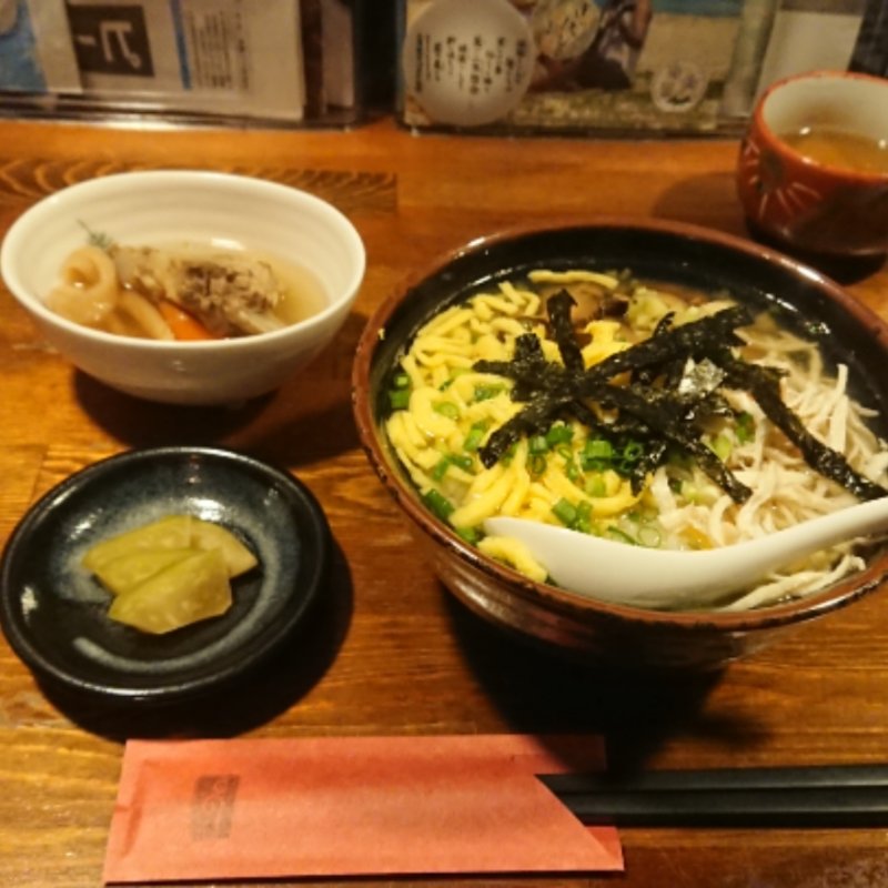 鶏飯(土濱笑店)