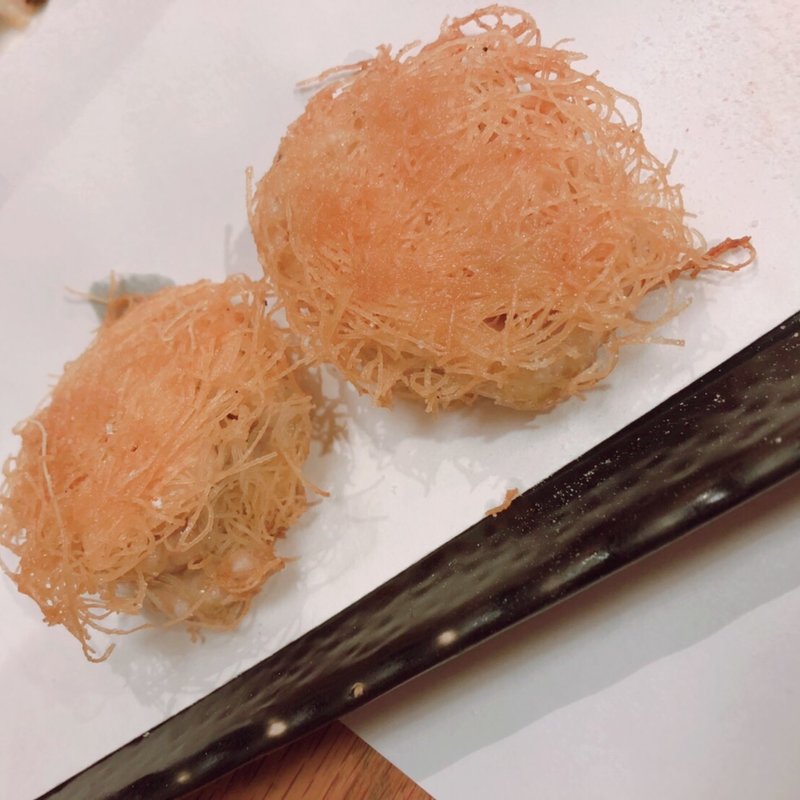 真鱈白子のカダイフ巻き焼き(ポン吉 関内店)