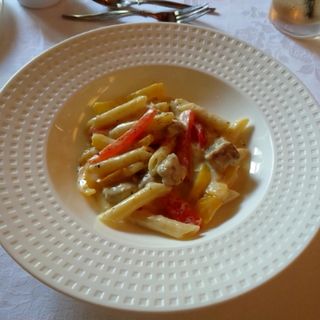 季節野菜のパスタ(アンジェパティオレストラン)