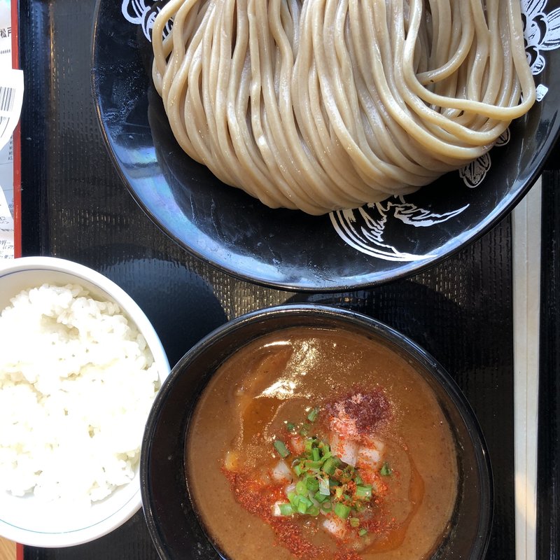 甘エビ濃厚つけ麺(松戸富田麺桜)