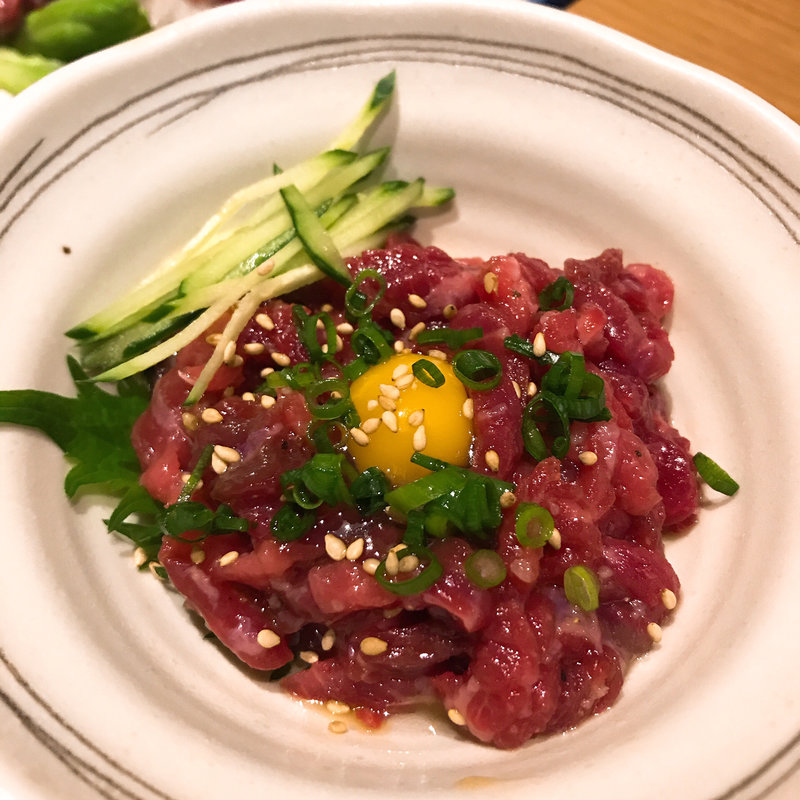 馬肉のユッケ(馬ん馬んいくどん )