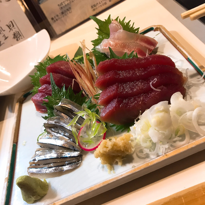 刺身盛り合わせ(炉ばた焼き 権八)