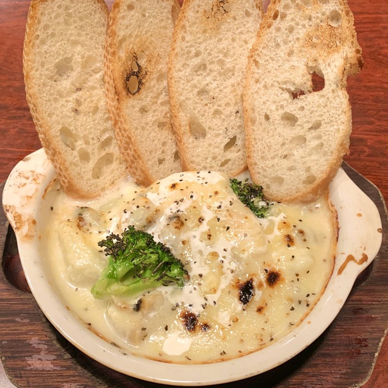 クラムチャウダーチーズ焼(北の誉)