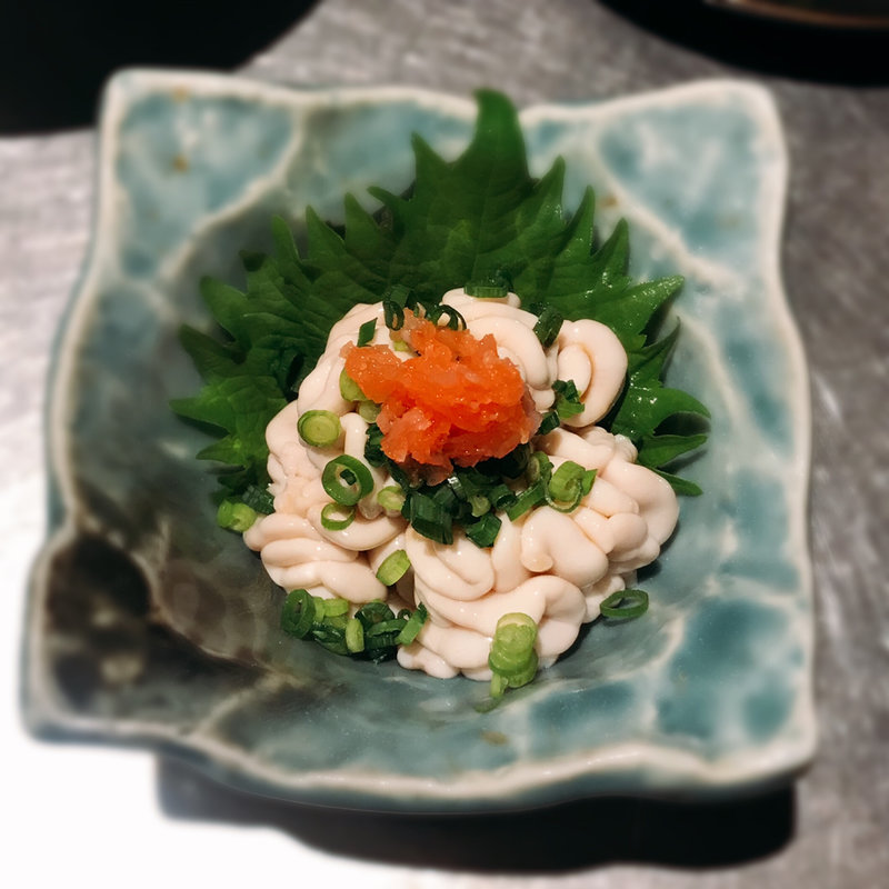 白子ポン酢(大衆酒場はんろく)