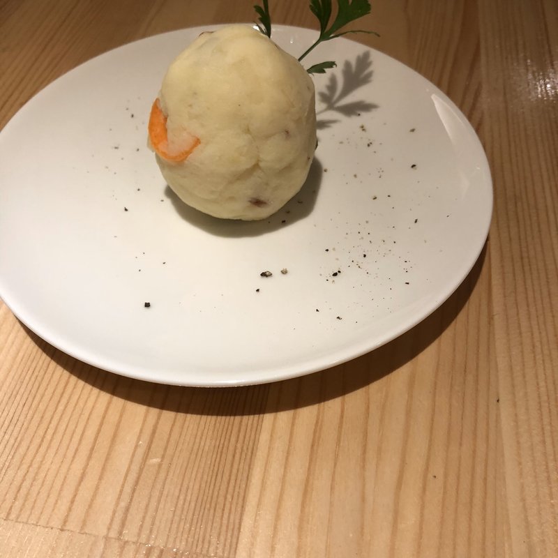 ポテトサラダ(ニホン酒とブドウ酒マタタビ)