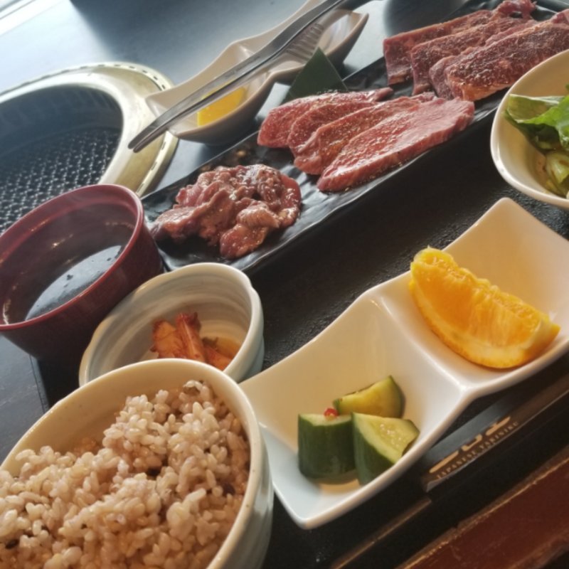 おすすめ三点盛セット(土古里 上野バンブーガーデン店)