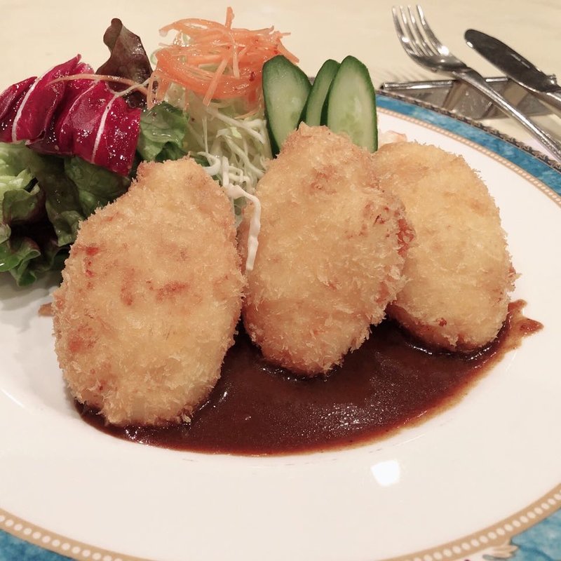 カニクリームコロッケ(レストラン スコット )