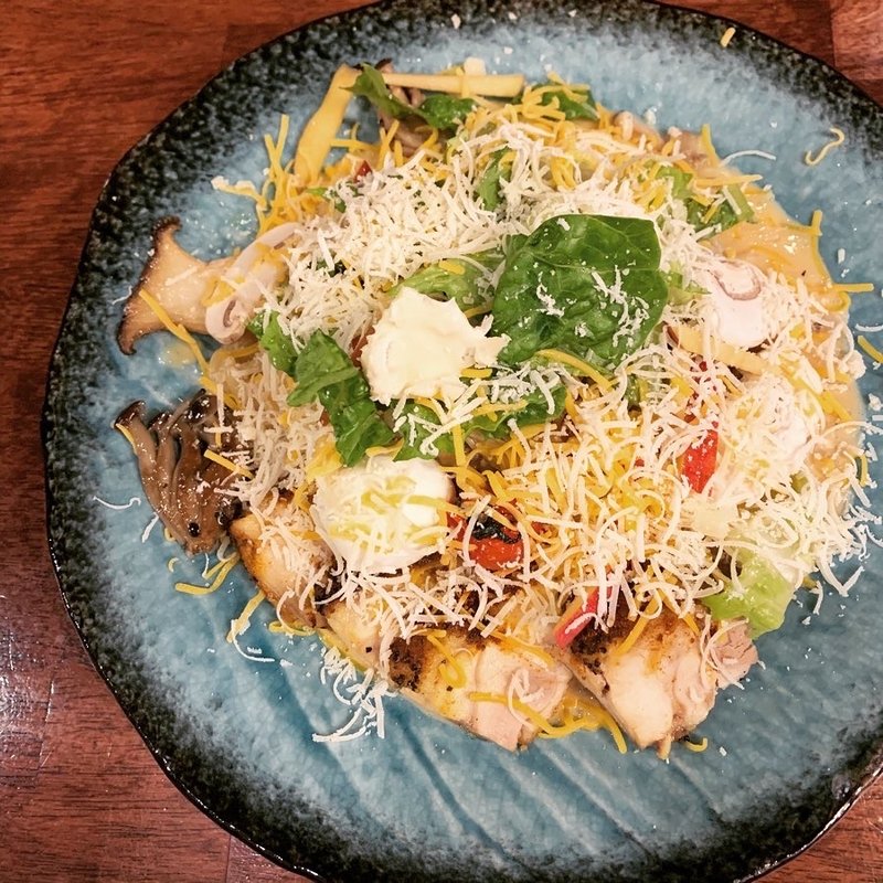 限定　クアトロフォルマッジョまぜそば(海老丸らーめん)