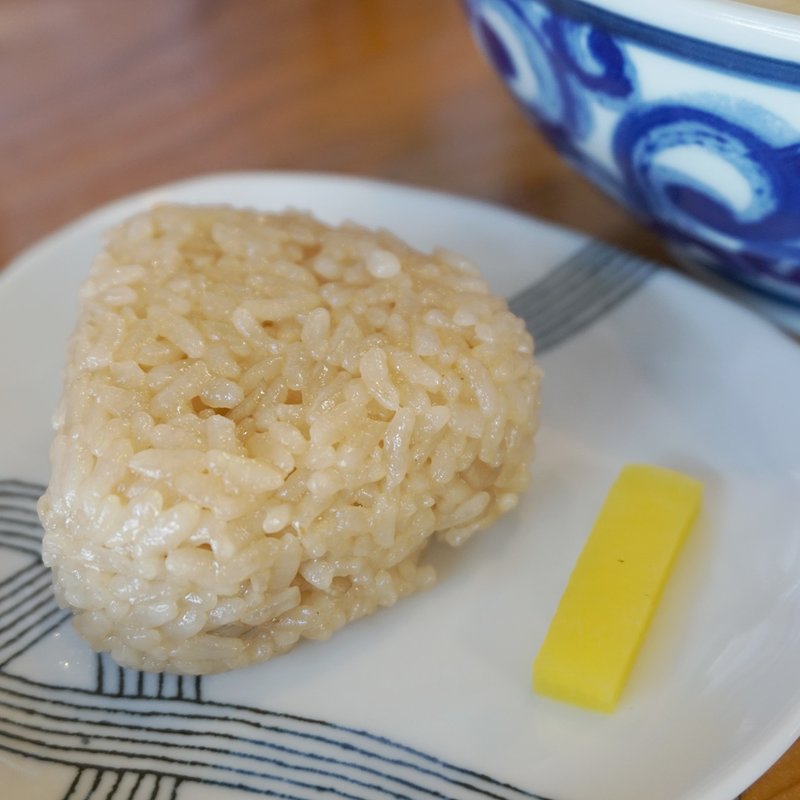 かしわおにぎり(三井うどん店)