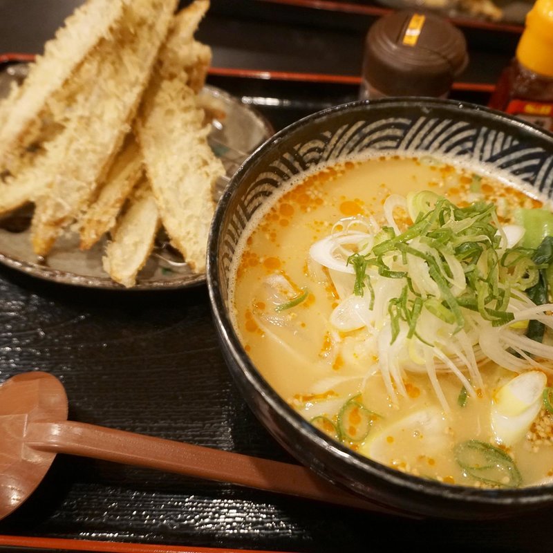 坦々うどん(うどん 兎屋)