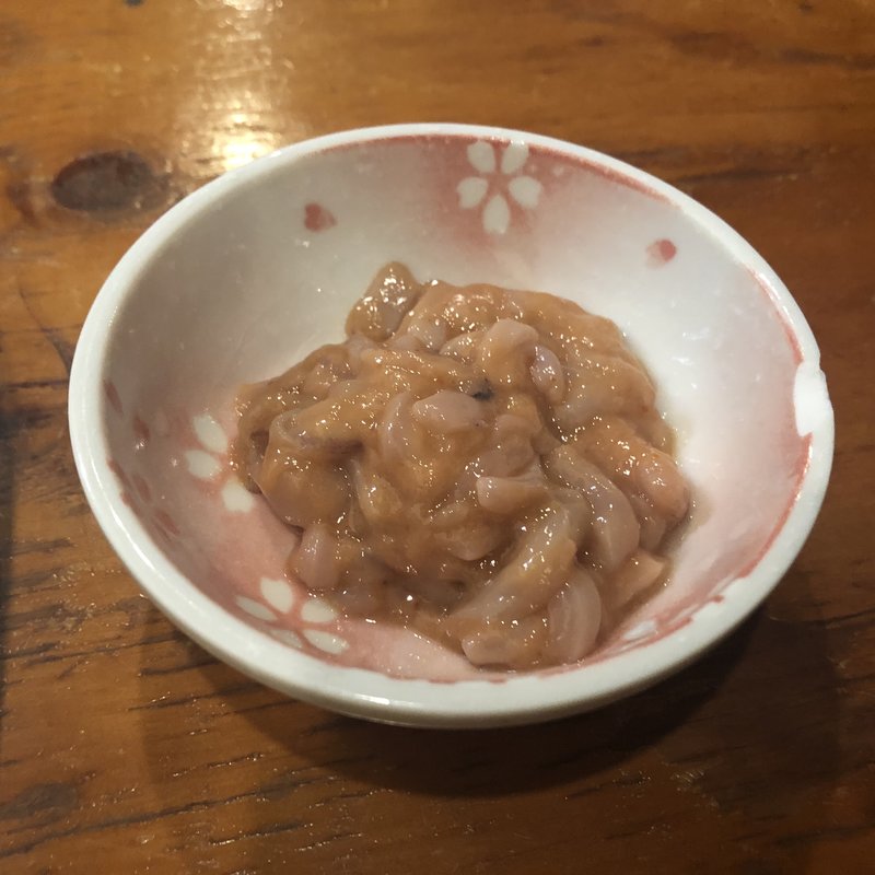 イカの塩辛(ひもの野郎 梅田第4ビル本店 )