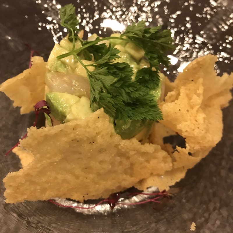 アボカドと海老のタルタル(Ristrante Dal Cure)