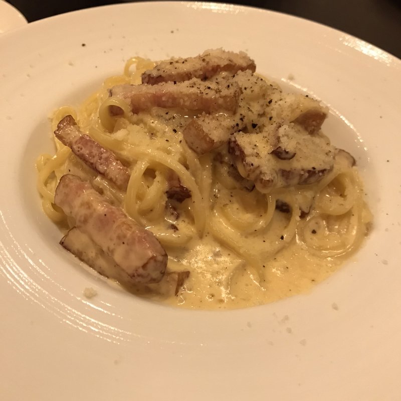 カルボナーラ(Ristrante Dal Cure)